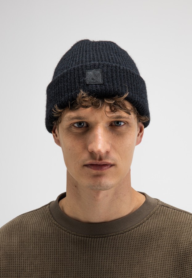 Afbeelding van Army Wool Hook Beanie - M2629004 Montego Black 998 - Butcher of Blue